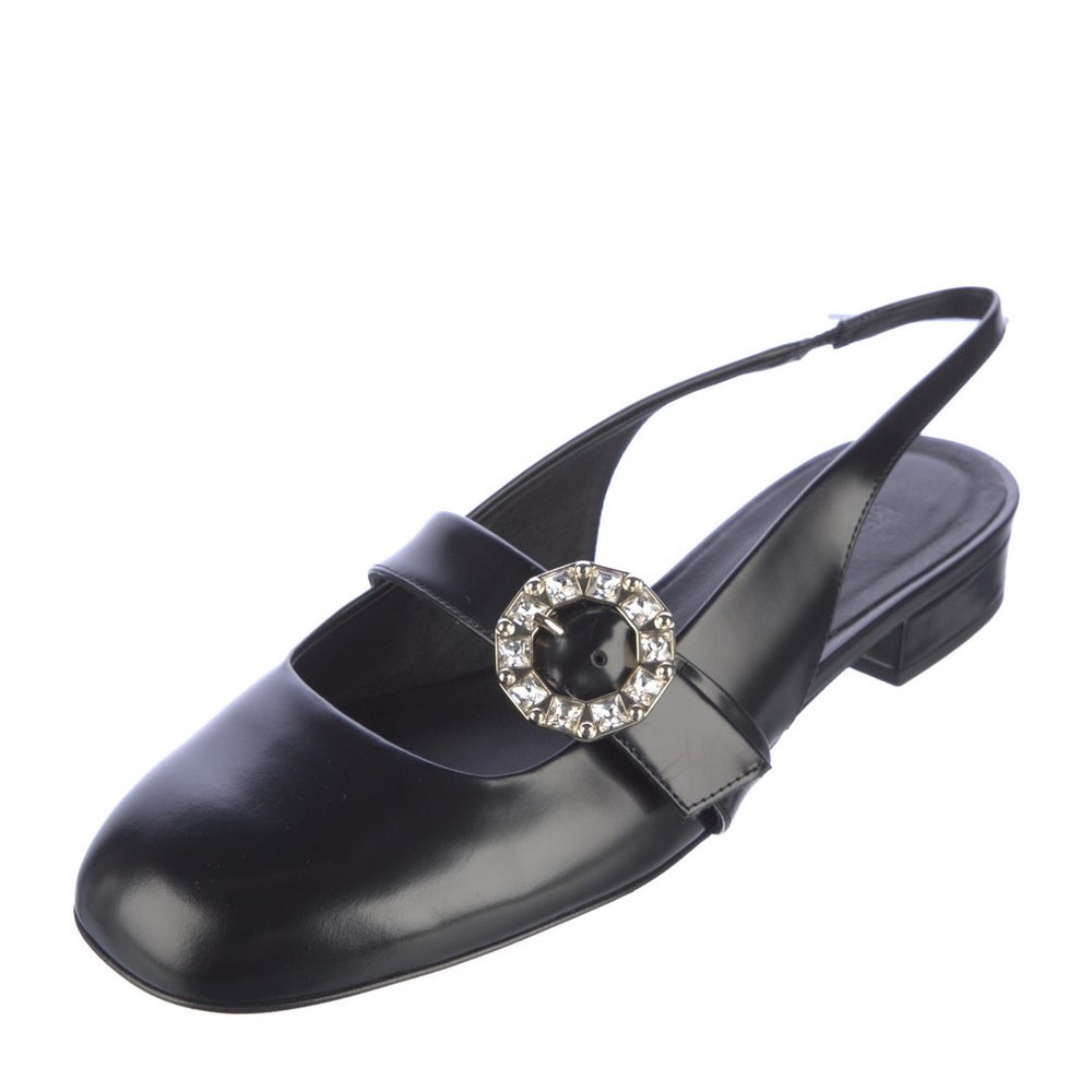 ME+EM Leather Slingback Sandals